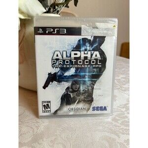 Alpha Protocol (Sony PlayStation 3, 2010) *BRAND NEW - FACTORY SEALED*